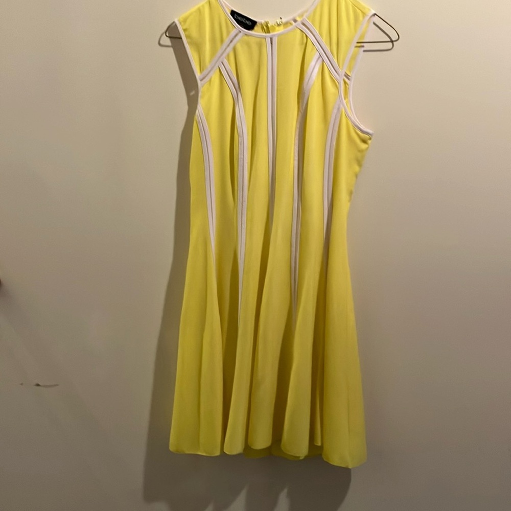 Yellow Sleeveless Dress